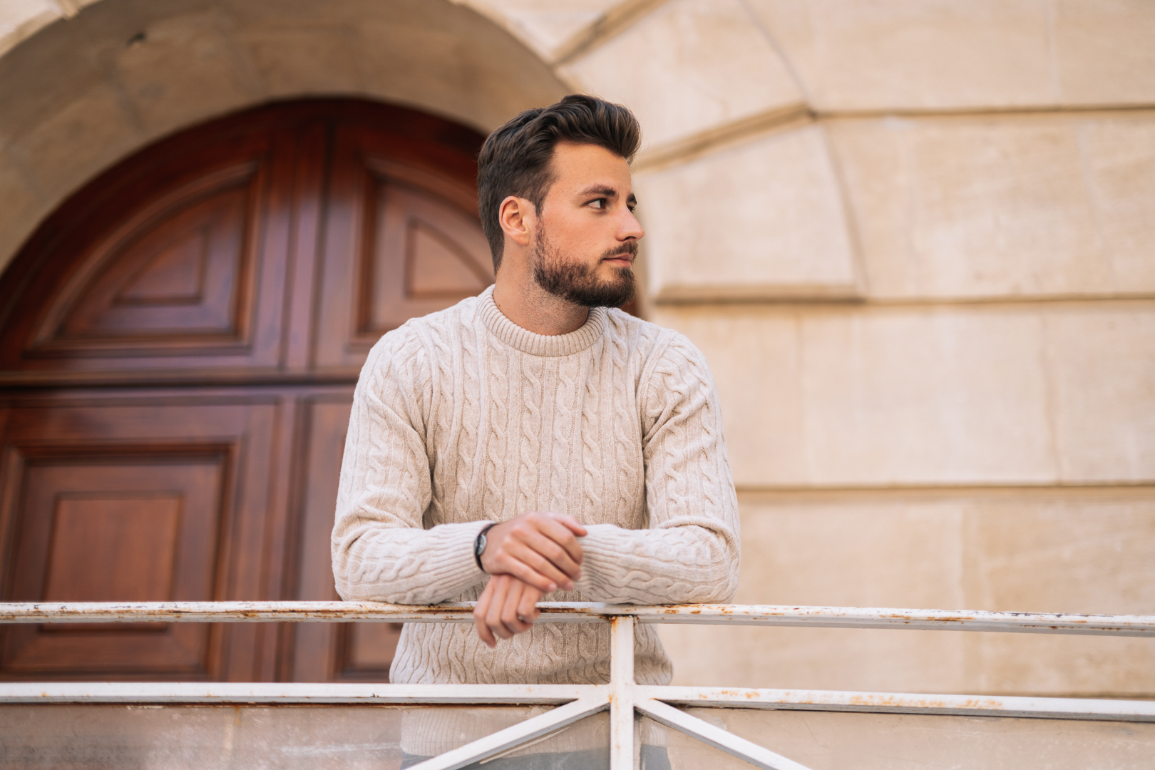 seagale vêtement photographie mode pullover lambswool quentin le blanc