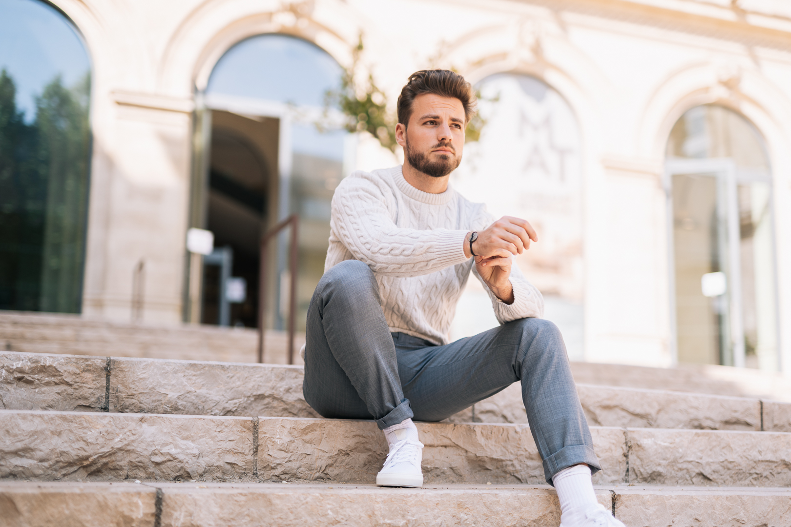 seagale vêtement photographie mode pullover lambswool quentin le blanc