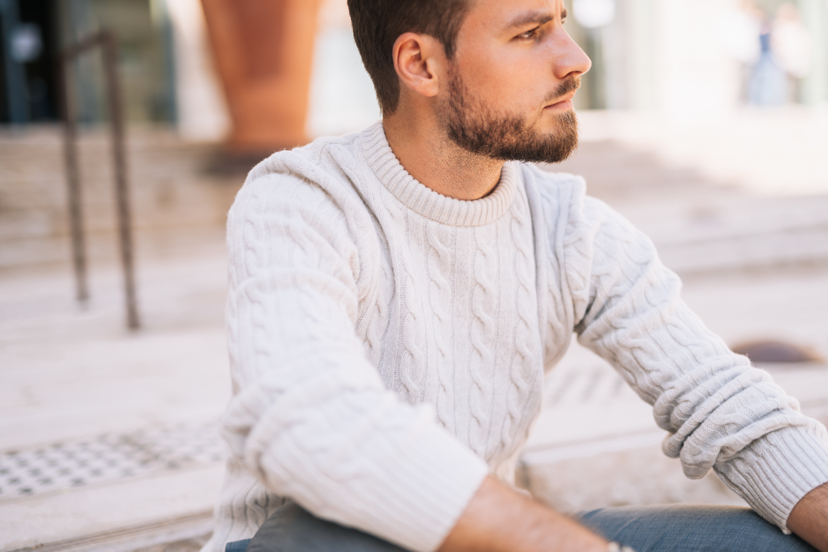 seagale vêtement photographie mode pullover lambswool quentin le blanc