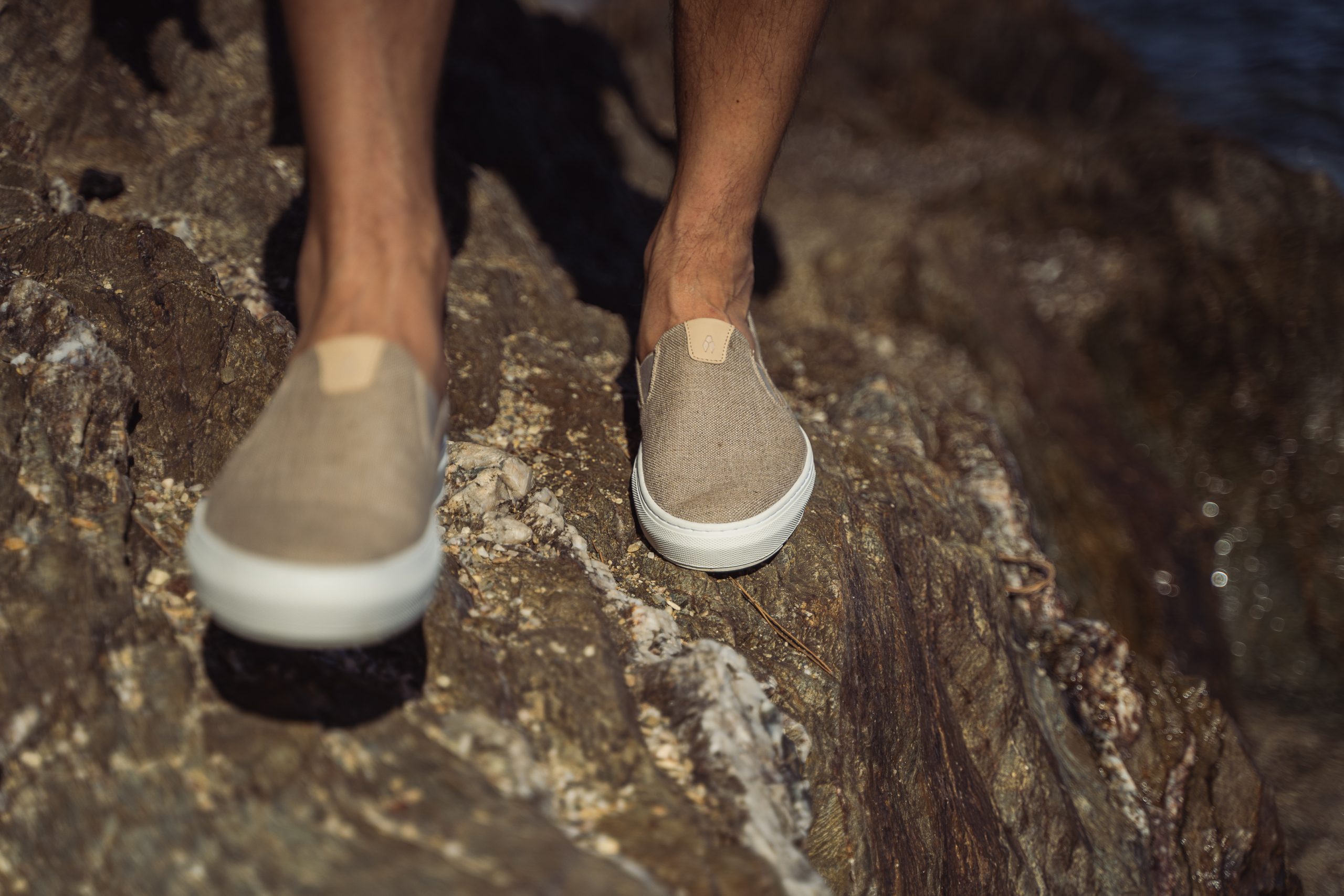seagale mode photographie chaussures slippers hemp slip-ons