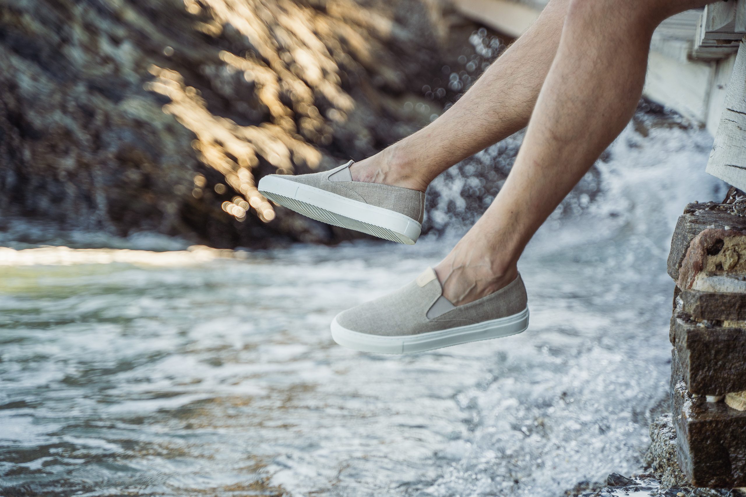 seagale mode photographie chaussures slippers hemp slip-ons