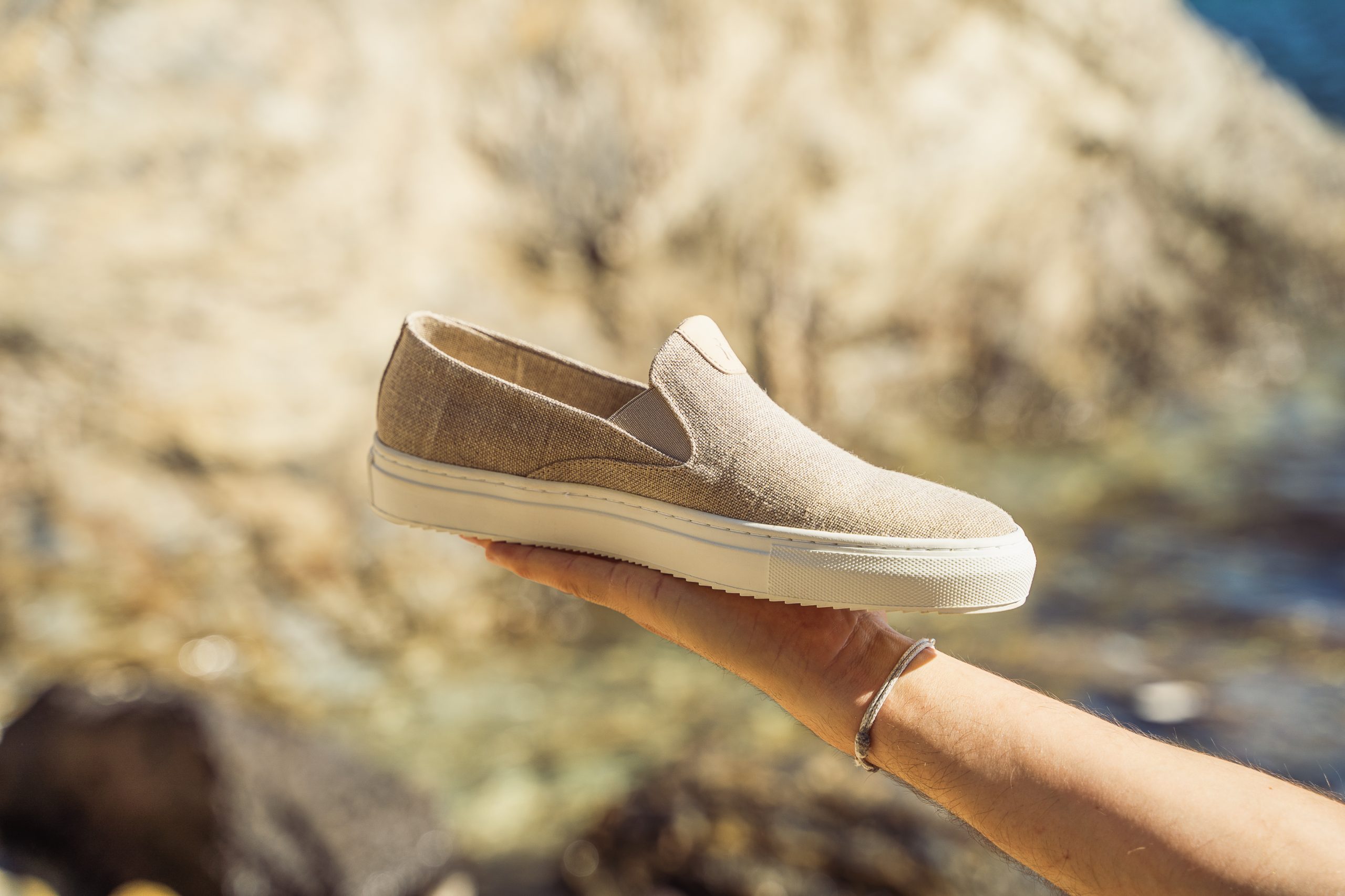 seagale mode photographie chaussures slippers hemp slip-ons
