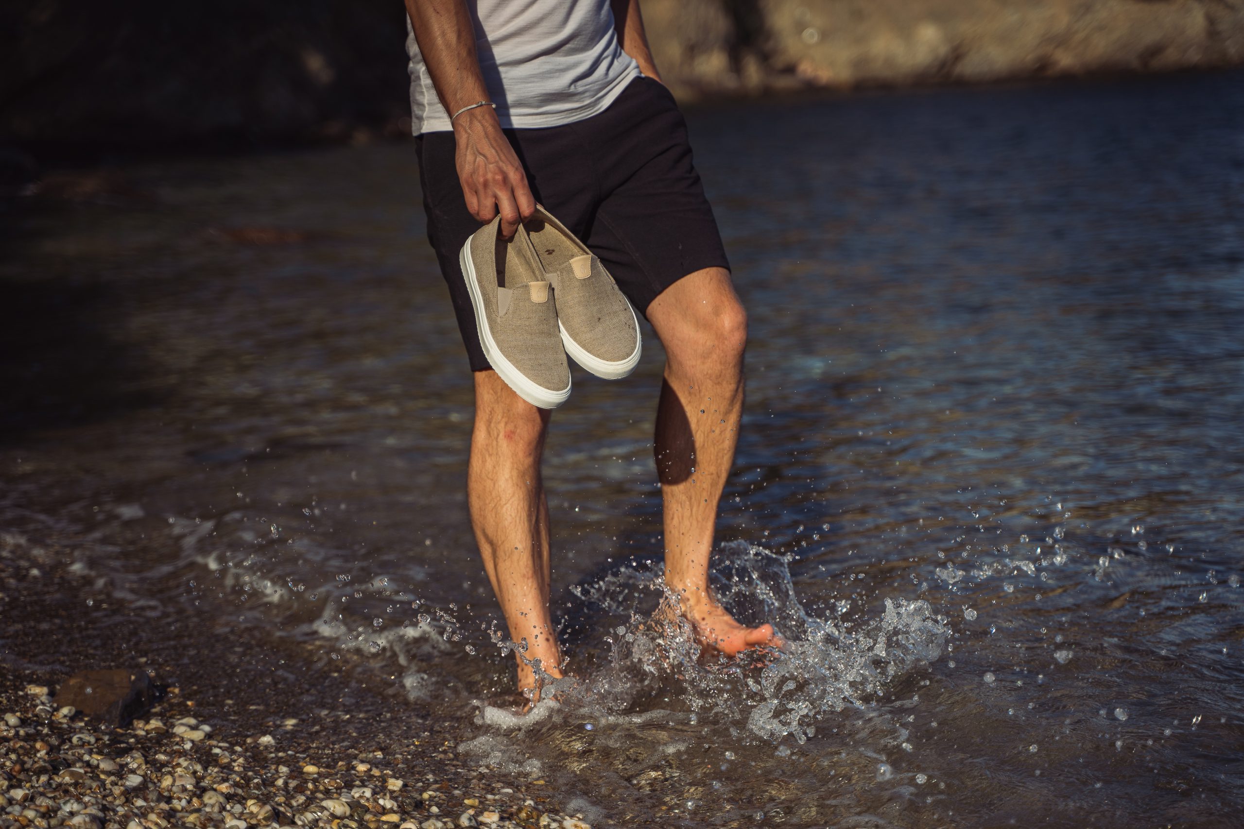 seagale mode photographie chaussures slippers hemp slip-ons