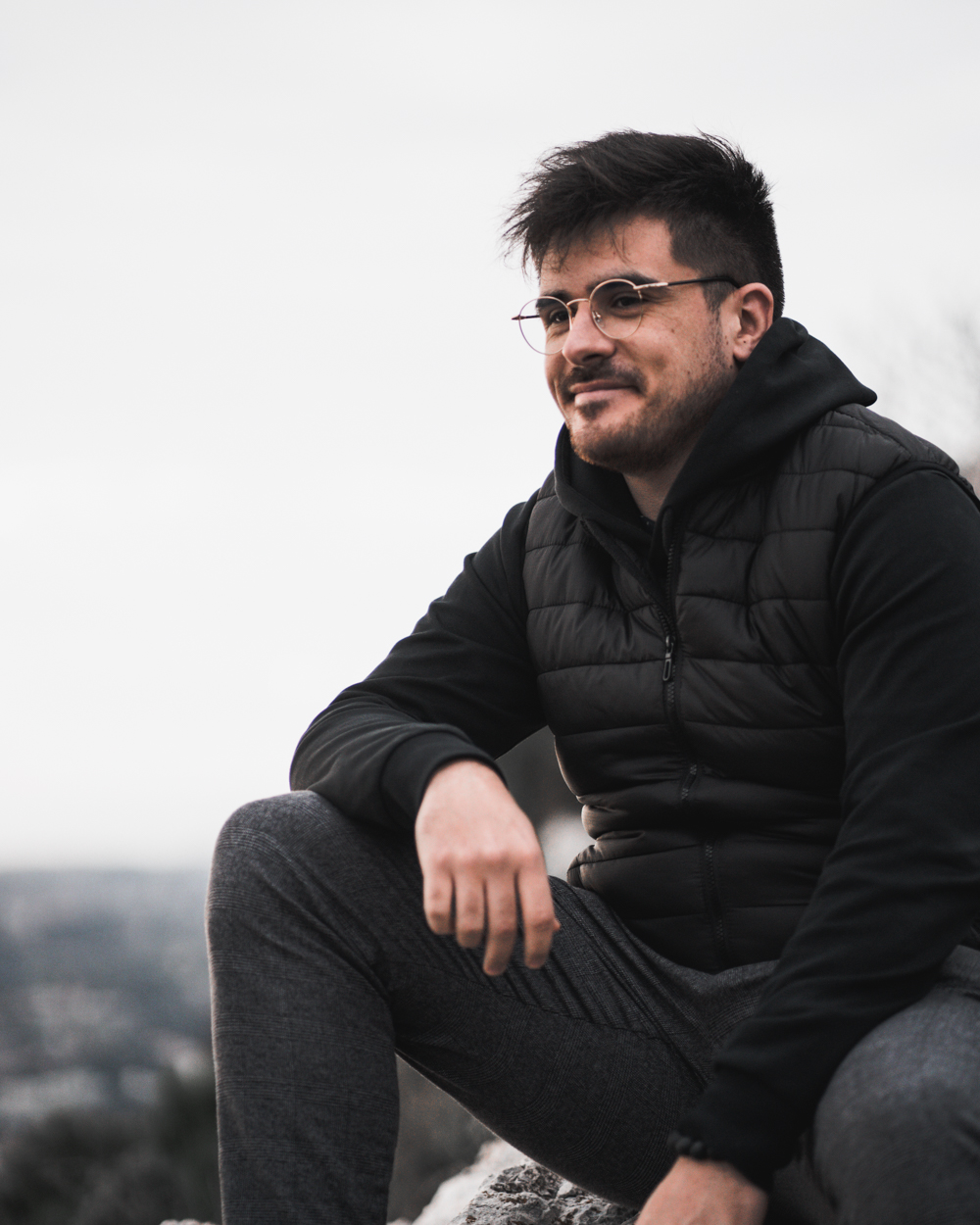 Photos Mont Faron portrait homme Toulon