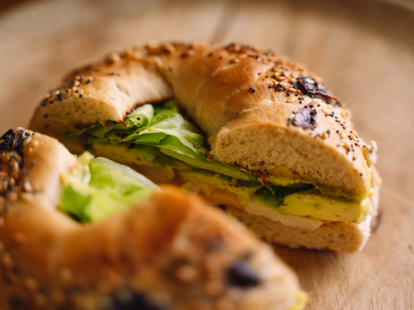 nourriture photographie shooting bagel cookie