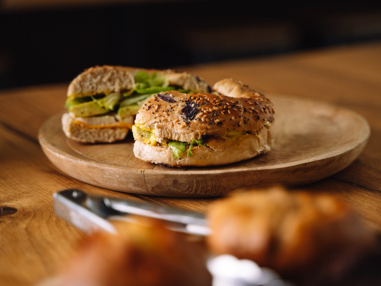 nourriture photographie shooting bagel cookie