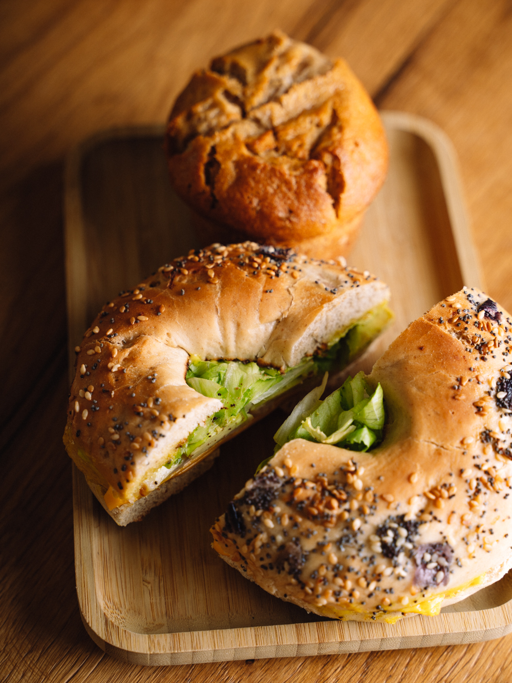 nourriture photographie shooting bagel cookie