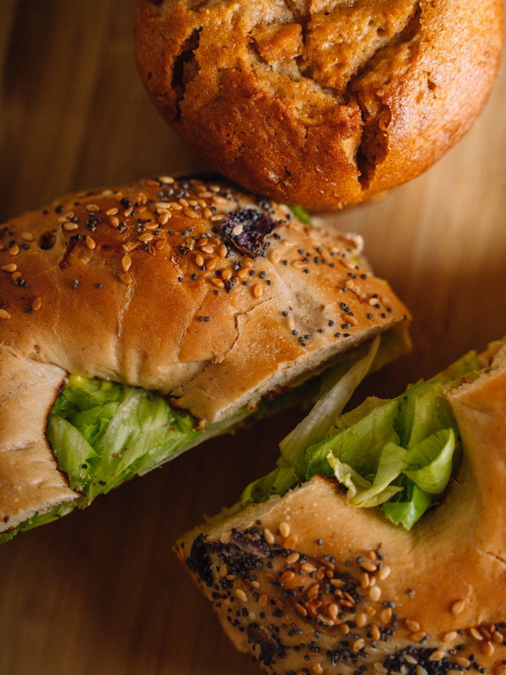 nourriture photographie shooting bagel cookie