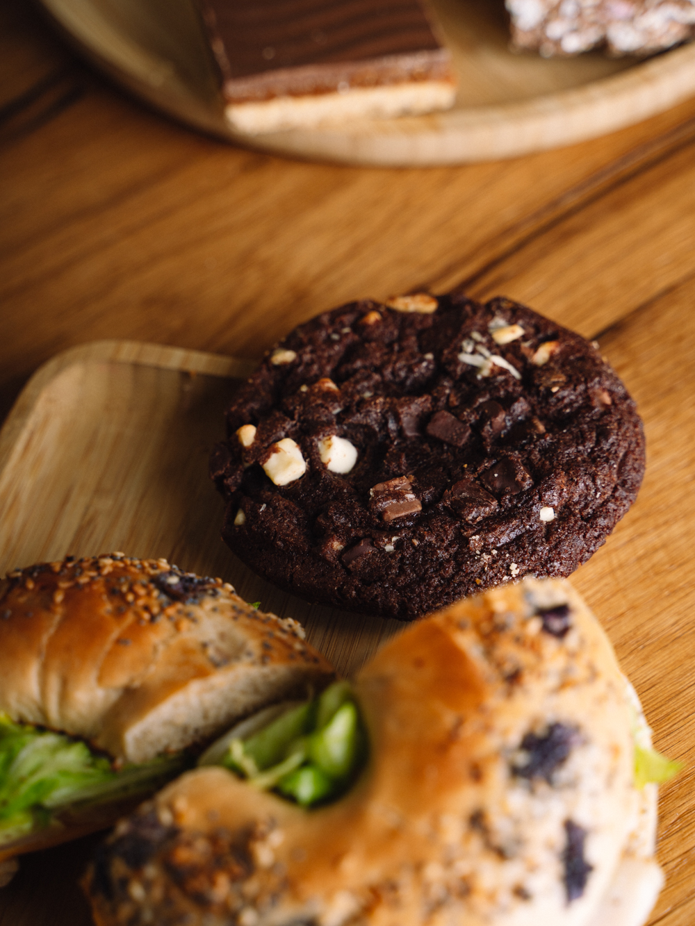nourriture photographie shooting bagel cookie