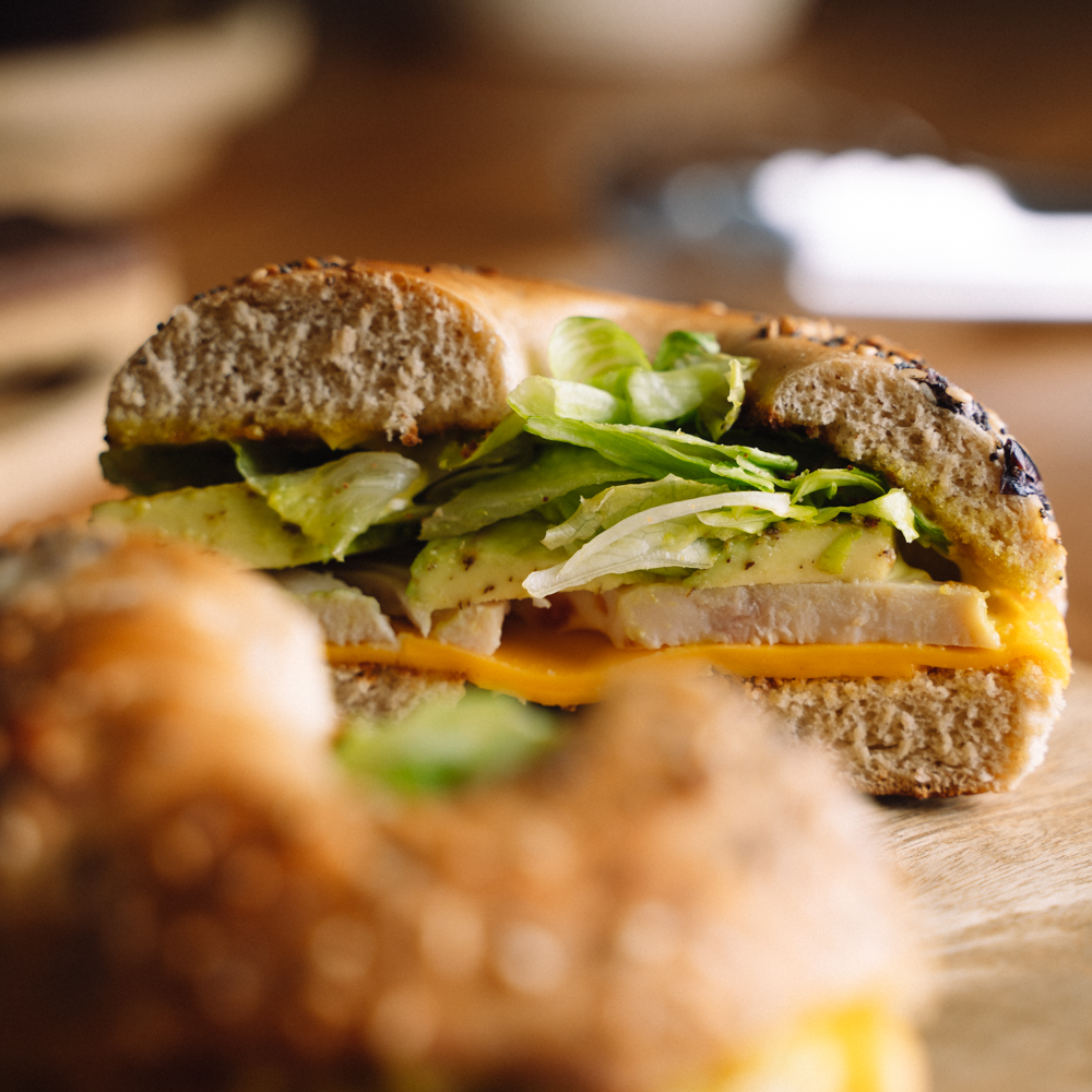 nourriture photographie shooting bagel cookie